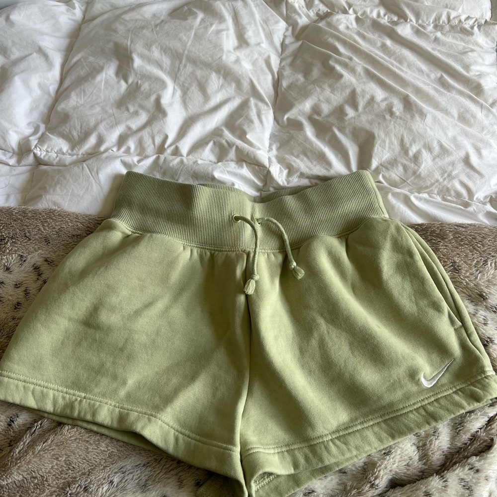 Nike Women's Olive Athletic Shorts